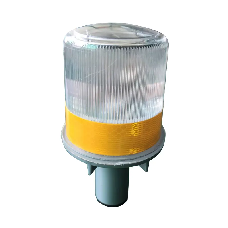 Solar Led Faro di Luce, lampeggiante Ambra LED Strobe spia