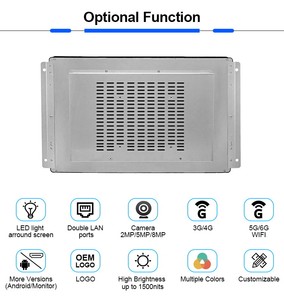 Open Frame 13 13.3 Inch Tft <strong>Panel</strong> Capacitive Touchscreen <strong>Display</strong> All in One Full hd <strong>Lcd</strong> Touch Screen Monitor - Product Image 3