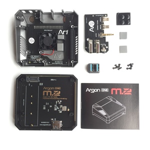 Raspberry Pi4モデルB用のArgonOneM.2アルミニウム合金ケースクーラーエンクロージャー - Product Image 3