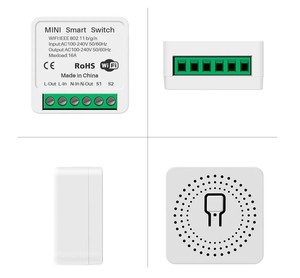 Bingoelec Matter16AミニスマートWifiDIYスイッチは2ウェイスマートホームオートメーションモジュールスマートウィフDIYスイッチをサポート