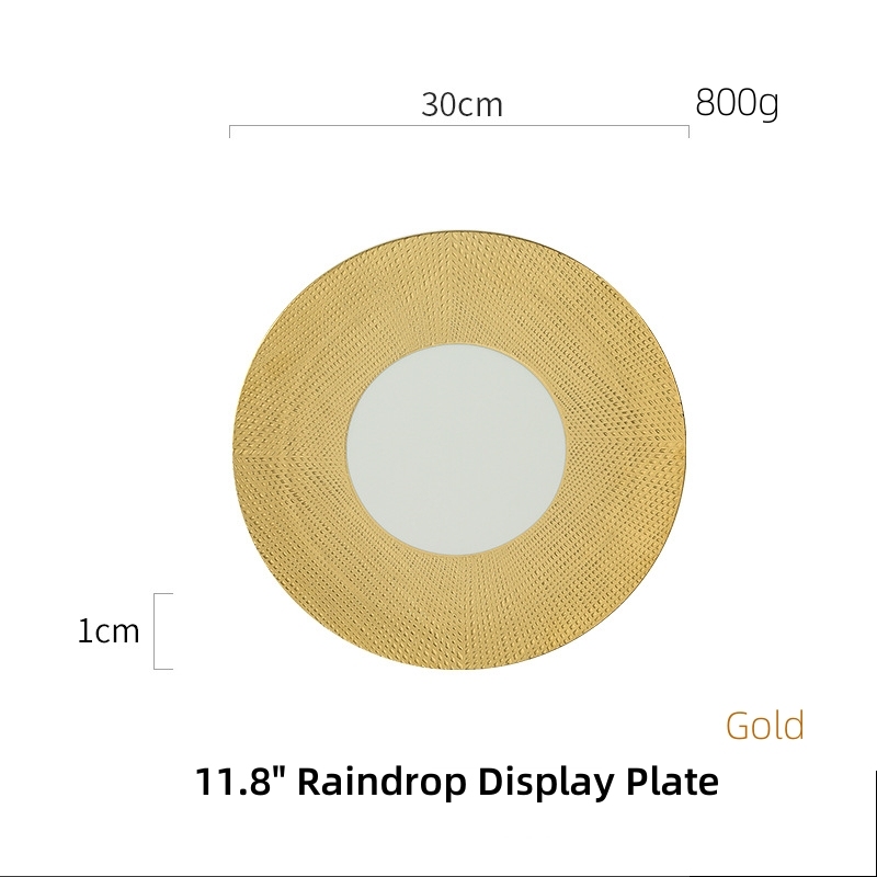 Raindrop Display Plate
