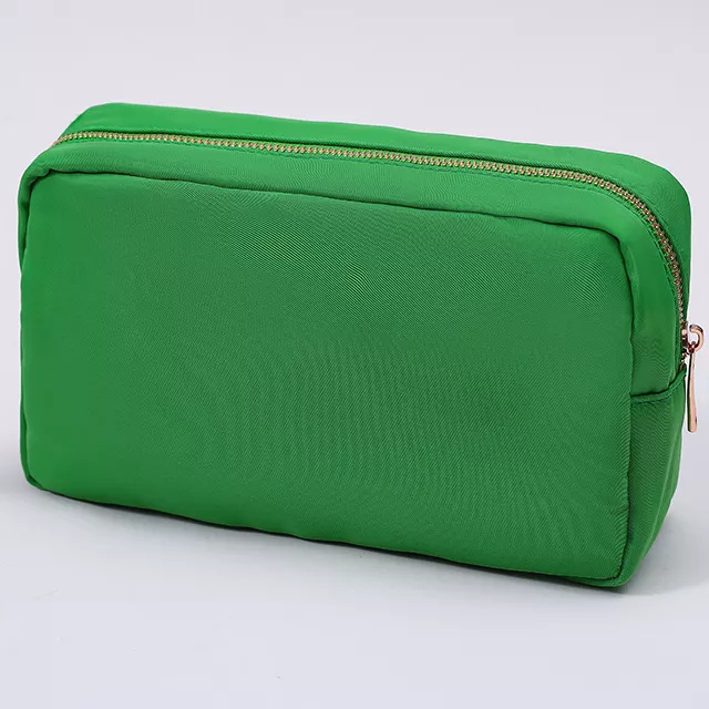 Green nylon bag