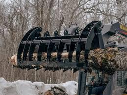 Skid chỉ đạo Bộ nạp cây log cỏ gốc vật lộn Rake cho Land thanh toán bù trừ và phá hủy, tùy chỉnh kích thước, Skid chỉ đạo Bộ nạp file đính kèm - Product Image 2