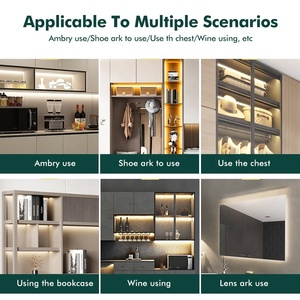 हैंग इनडोर स्लिम डीसी कैबिनेट वार्डरोब कोठरी 5a 60w एलईडी लाइट स्ट्रिप ड्राइवर 12 वी 24 वी निरंतर वोल्टेज एकल 100 डब्ल्यू स्विचिंग - Product Image 5