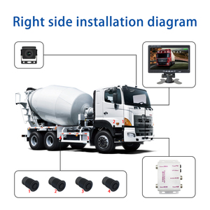 7-Inch Wireless Waterproof <strong>Backup</strong> Camera System for <strong>Cars</strong> Truck Bus 4 <strong>Sensor</strong> <strong>LED</strong> <strong>Display</strong> <strong>Reverse</strong> Rear View Parking Assist - Product Image 5