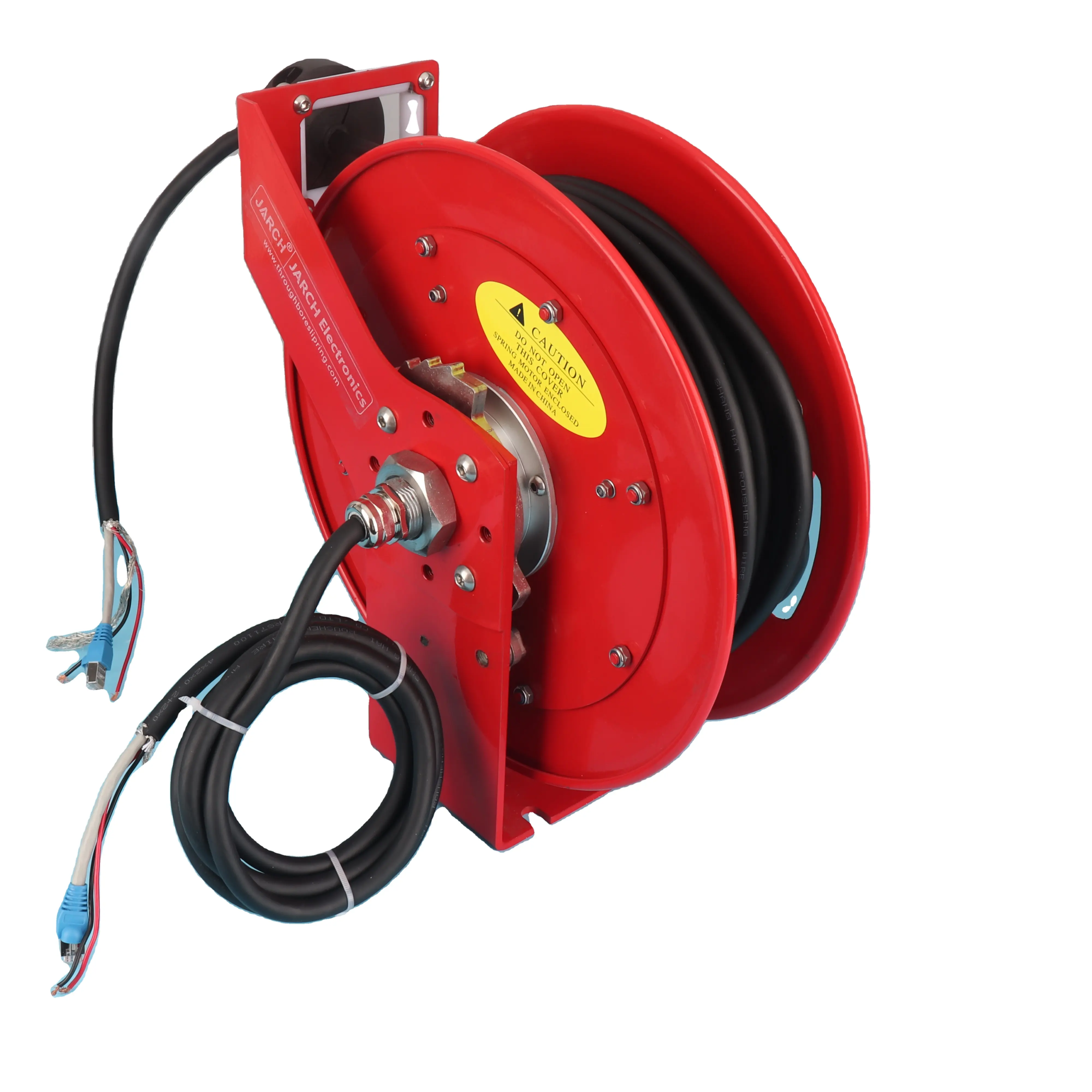 Auto automatic retractable reel cable heavy duty stainless steel air hose reels industrial cable reels