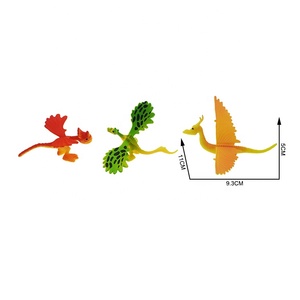 Simülasyon uçan ejderha 3 stilleri dinozor modeli ucuz promosyon oyuncakları - Product Image 1
