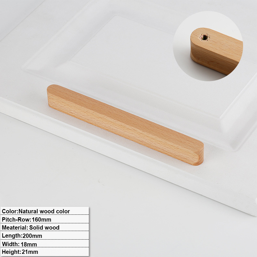Couleur bois naturel-CY-FH-W5011 - 160mm