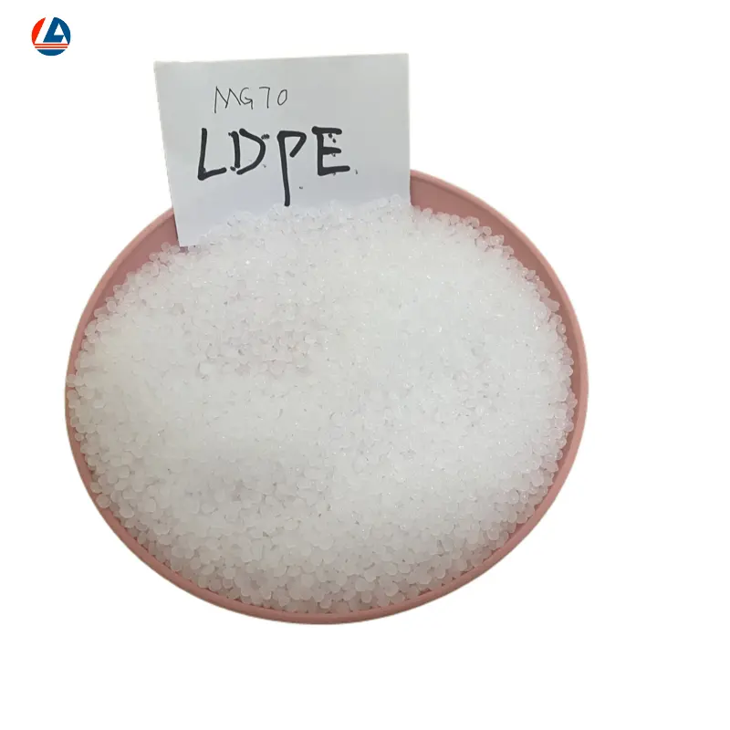 Polietilen ham plastik reçine/bakire LDPE granül distribütörü/film sınıfı düşük yoğunluklu polietilen yüksek kaliteli