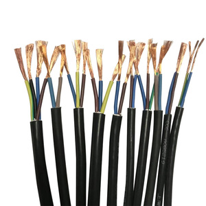 Yüksek kalite 2 3 4 6 çekirdek RV RVV RVVP esnek güç kablosu korumalı inşaat tel ile bakır kablo - Product Image 6