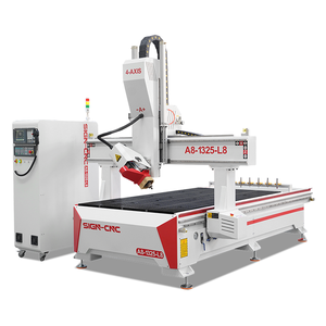 Sign ATC <strong>CNC</strong> <strong>Router</strong> Machine 3D Engraving 4 <strong>Axis</strong> <strong>with</strong> Atc Spindle <strong>Rotates</strong> Left and Right for Furniture Engraving - Product Image 1