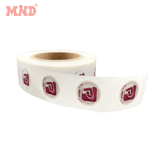 Benutzer definierter Druck RFID-Tag-Etiketten aufkleber QR-Code NFC NTAG 213 PET Digital programmierte Rollen aufkleber Etikett - Product Image 2