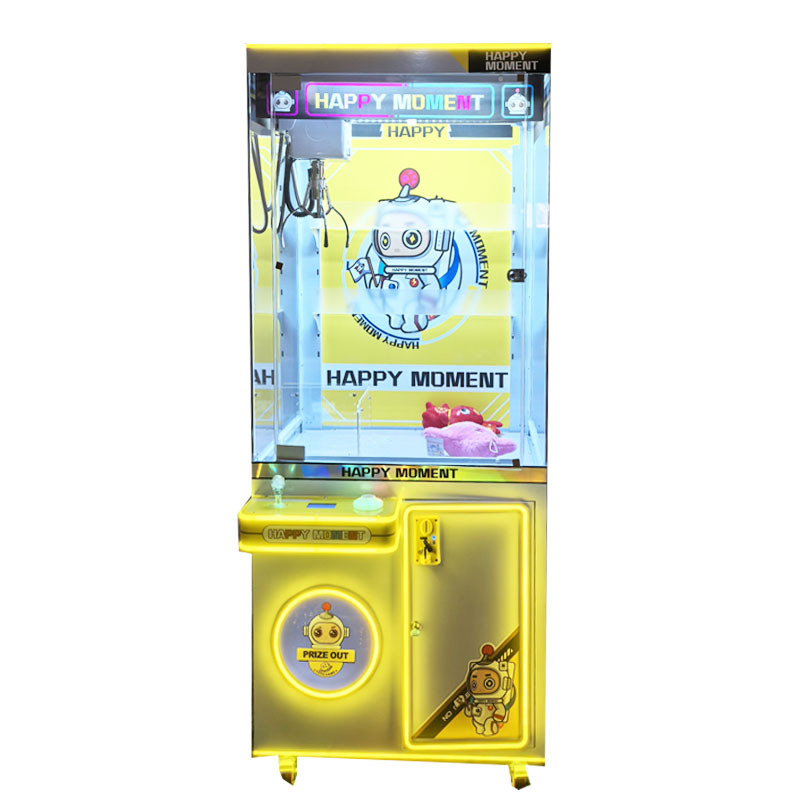 Iron wood doll machine yellow