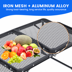 Wellhike xách tay ngoài trời gấp bảng Net đa chức năng trà câu cá dã ngoại cắm trại Bàn cà phê thiết bị nâng lên - Product Image 3