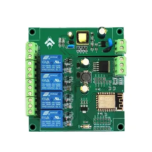 AC/DC-Netzteil ESP8266 Drahtloses WIFI 4-Kanal-Relaismodul ESP-12F Wifi-Entwicklungs platine für Arduino