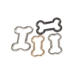 箱包装饰开骨形弹簧圈骨形扣箱包带扣弹簧扣 - Product Image 1