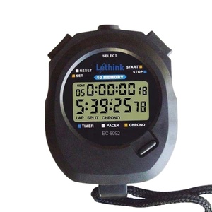 Cronometro professionale con memoria a 10 giri OEM, 1/100th secondo orologio Timer digitale antipioggia giornaliero per allenatore di partite sportive FW9034 - Product Image 1