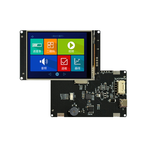 SANYI <span class=keywords><strong>2</strong></span>.8 polegadas RTOS Smart <span class=keywords><strong>2</strong></span> UART Serial Touch LCD HMI Mul-função Suporte RTC Audio RS485 Modbus RTP CTP 14 porta programável - Product Image 2