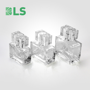 Sản phẩm mới 30ml 50 ml Rỗng vuông thủy tinh nhỏ chai nước hoa 50 ml với hộp - Product Image 4