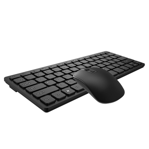 Ultra-Thin 2.4G Wireless <strong>Keyboard</strong> and <strong>Mouse</strong> Combo with LED Backlit Mini Wireless <strong>Keyboard</strong> and <strong>Mouse</strong> Set Chocolate Keycaps - Product Image 2