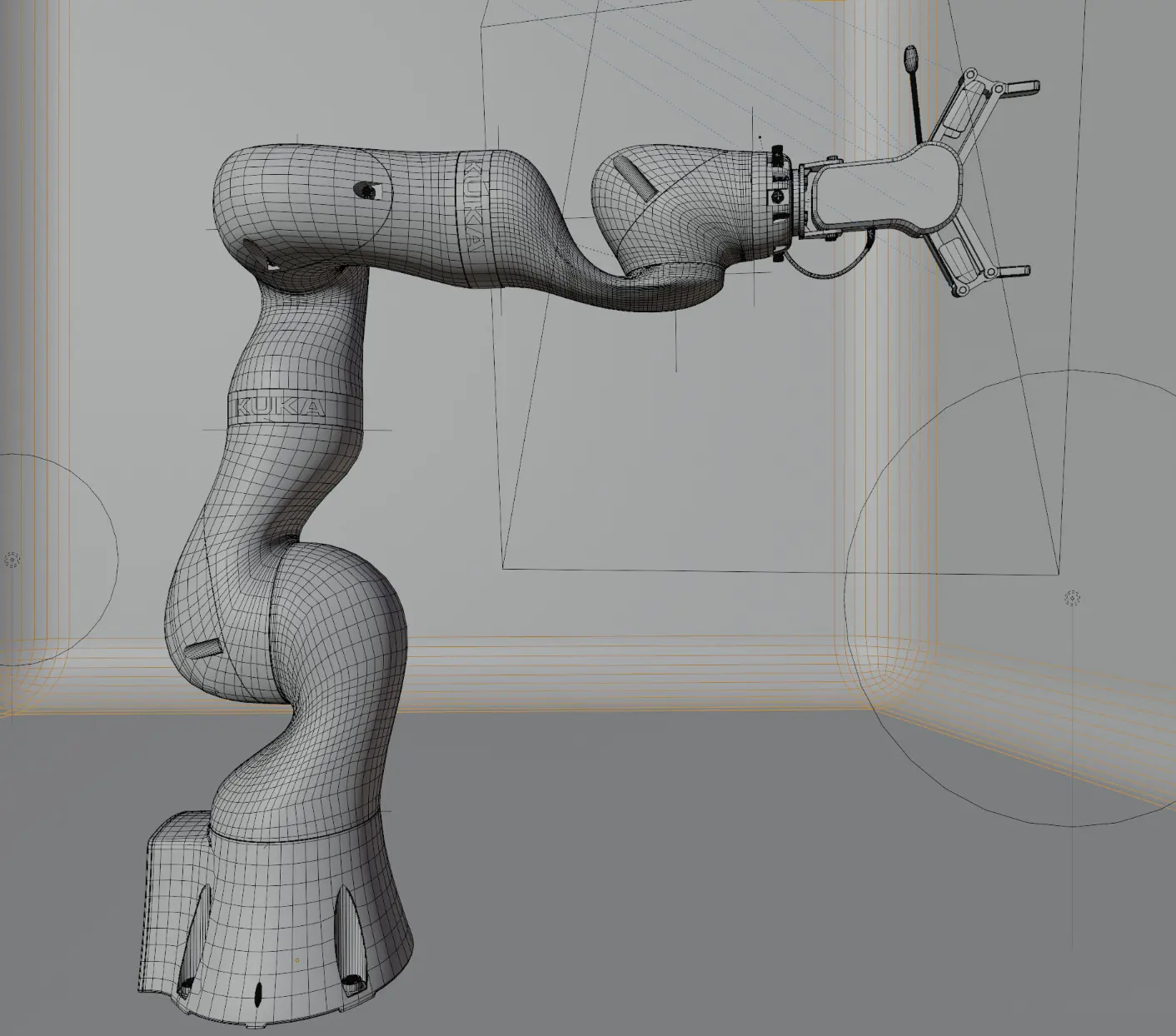 KUKA Cobot Robot LBR iiwa 14 R820 con soldador de OTC y soplete de soldadura TBI150Expert en planta