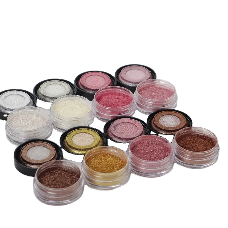 Highly pigment 8 colors makeup loose powder highlighter