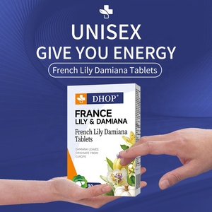 ยาฝรั่งเศส Lily damiana แท็บเล็ตสารสกัดจากพืชหลายชนิดสนับสนุนตับและการควบคุมไตปรับปรุงจิตวิญญาณและอารมณ์ - Product Image 3
