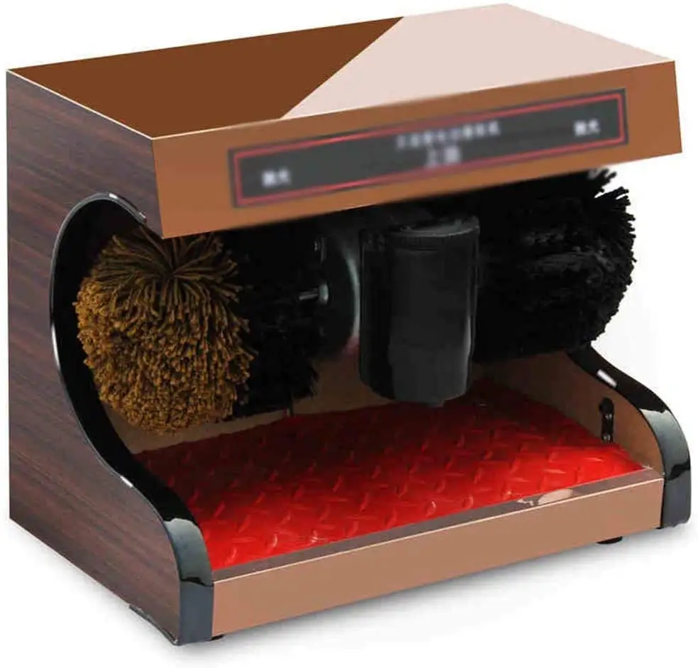 Machine automatique pour le nettoyage de chaussures, Machine à polir électrique avec une brosse à Induction, convient pour un usage domestique ou Public, tdd
