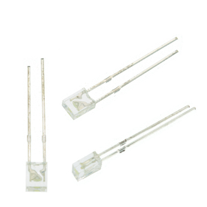 100PCS 2X3X4クリアダイオードライトアソートキットホワイトレッドグリーンブルーイエローコンポーネントDIY234LED - Product Image 1