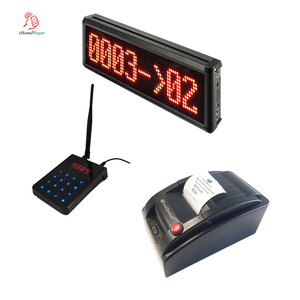 Neuester Ticket drucker für das Warteschlangen verwaltungs system der drahtlosen Klinik mit Nummern anzeige - Product Image 1
