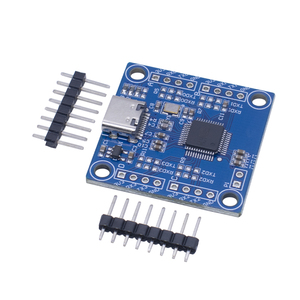 Módulo Adaptador convertidor de 4 vías USB a TTL, descargador de puerto serie, convertidor USB TTL, módulo transceptor UART - Product Image 1