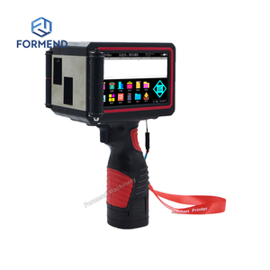 Macchina portatile Semi automatica per stampante a getto d'inchiostro 600dpi per bottiglia di vetro per stampa con codice data - Product Image 2
