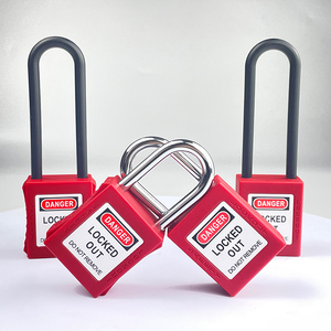 Lazer kodlama etiketi ile 25mm özel renk endüstriyel elektrik ana kilit çelik güvenlik çile güvenli asma kilit ana kilit marka - Product Image 6