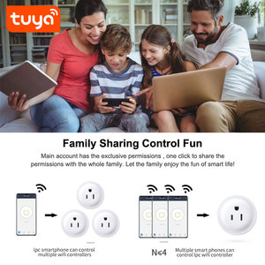 ระบบอัตโนมัติภายในบ้านรีโมทคอนโทรลอัจฉริยะแอป Tuya 10A ปลั๊กไฟมาตรฐานสำหรับ PST-BSD01ในบ้าน - Product Image 6