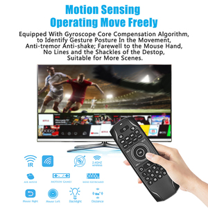Tastatur Air Mouse Fernbedienung Gyroskop Drahtloses <span class=keywords><strong>IR</strong></span>-Lernen Smart-TV-Box Mi-Fernbedienung Neueste G7 BTS BLE 5.0 mit Hintergrund beleuchtung