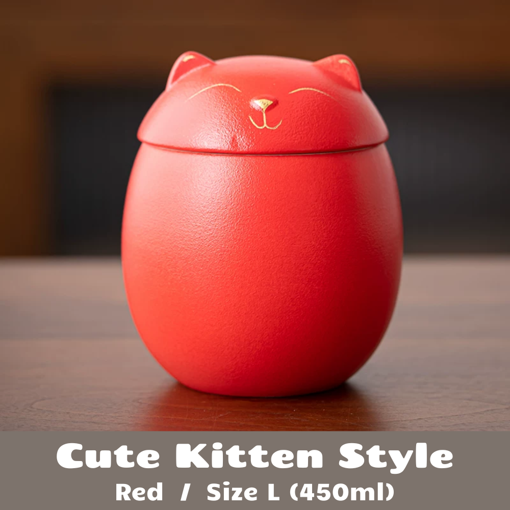Taglia L / Stile gattino / Rosso