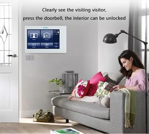 Videocitofono a 2 vie videocitofono personalizzato per porta appartamento villa con controllo accessi - Product Image 5