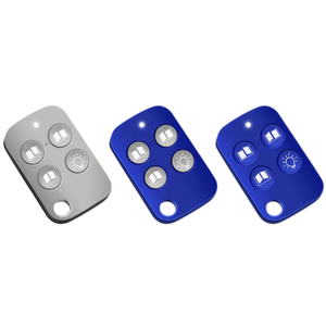 Porta Garage Multi-frequenza 4-pulsante di rotolamento codice ABS telecomando