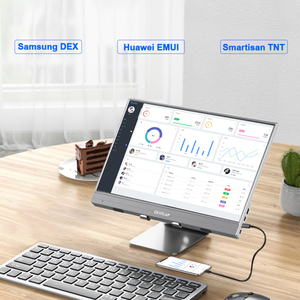 15.6 Inch 178 IPS Viewing Angle Silver Screen Gaming Working <strong>Computer</strong> Laptop Portable Monitor With Type-C <strong>Input</strong> - Product Image 4