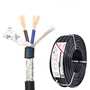 RVVP kablosu 2 çekirdek * 0.3 0.5 0.75 1.0mm koruyuculu kablo güç kablosu çıplak bakır tel 300V 1.55mm 2.0mm 2.2mm 2.4mm - Product Image 1