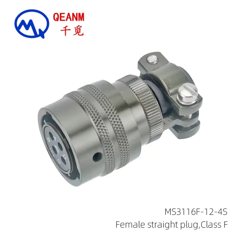 MS3116F-12 Female straight plug,Class F