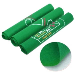 透气防滑扑克桌布桌垫，带针刺无纺布毛毡底部娱乐桌罩 - Product Image 6