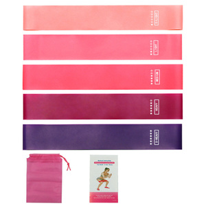 定制标志健身器材拉伸模弹性运动阻力带三强 - Product Image 6