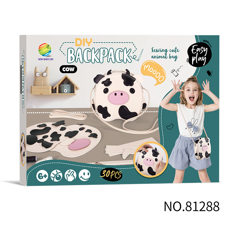 81288C-Bolsa de bricolaje-Vaca