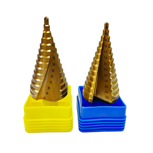 优质坚固耐用的高速钢金属步进钻头组 - Product Image 6