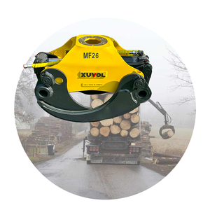 Forest <strong>Machines</strong> Tractor Crane Used for Log Grabber Rotating Log <strong>Timber</strong> Grapple - Product Image 1