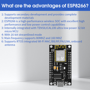 WiFi modülü kiti 4Mbps ESP-12F V/5V pimleri ile 3.3 ESP8266 ikincil geliştirme kurulu şeylerin Internet seri modülü için