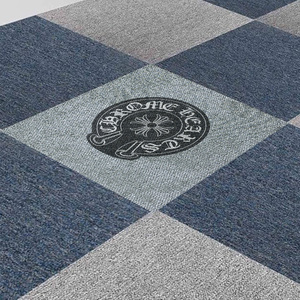 High Traffic Carpet Tiles for Convention <strong>Center</strong> 50x50cm PVC Backing Carpet Tile in Office - Product Image 1