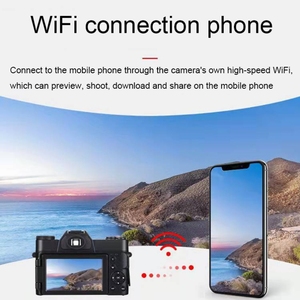 Good Feedback R10 4K HD 48MP Retro Foldable Screen Digital <strong>Camera</strong> CMOS F/3.<strong>2</strong> Video Cameras <strong>8k</strong> Professional Digital - Product Image 5