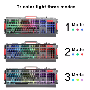 Conjunto Combinado de teclado y ratón con cable para Gaming, Mouse colorido Led con USB, K33, para ordenador de escritorio - Product Image 3
